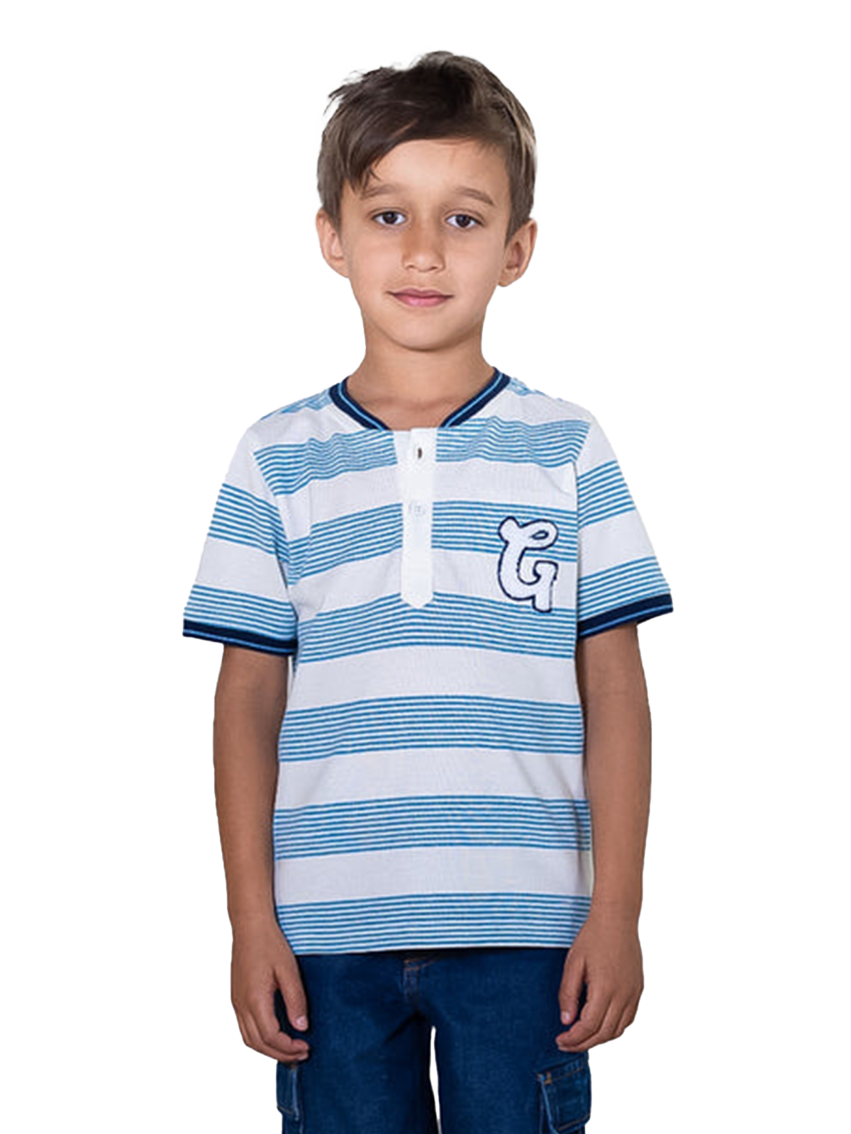 All Start Varsity Stripe Polo Tee