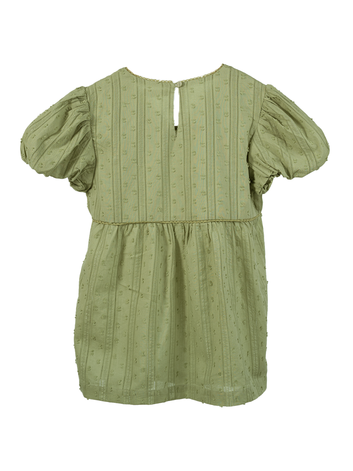 Bell Sleeve Embroidered Top