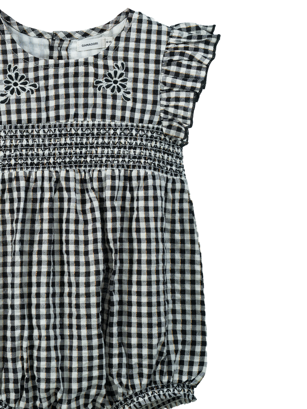 Floral Bloom Smock Romper