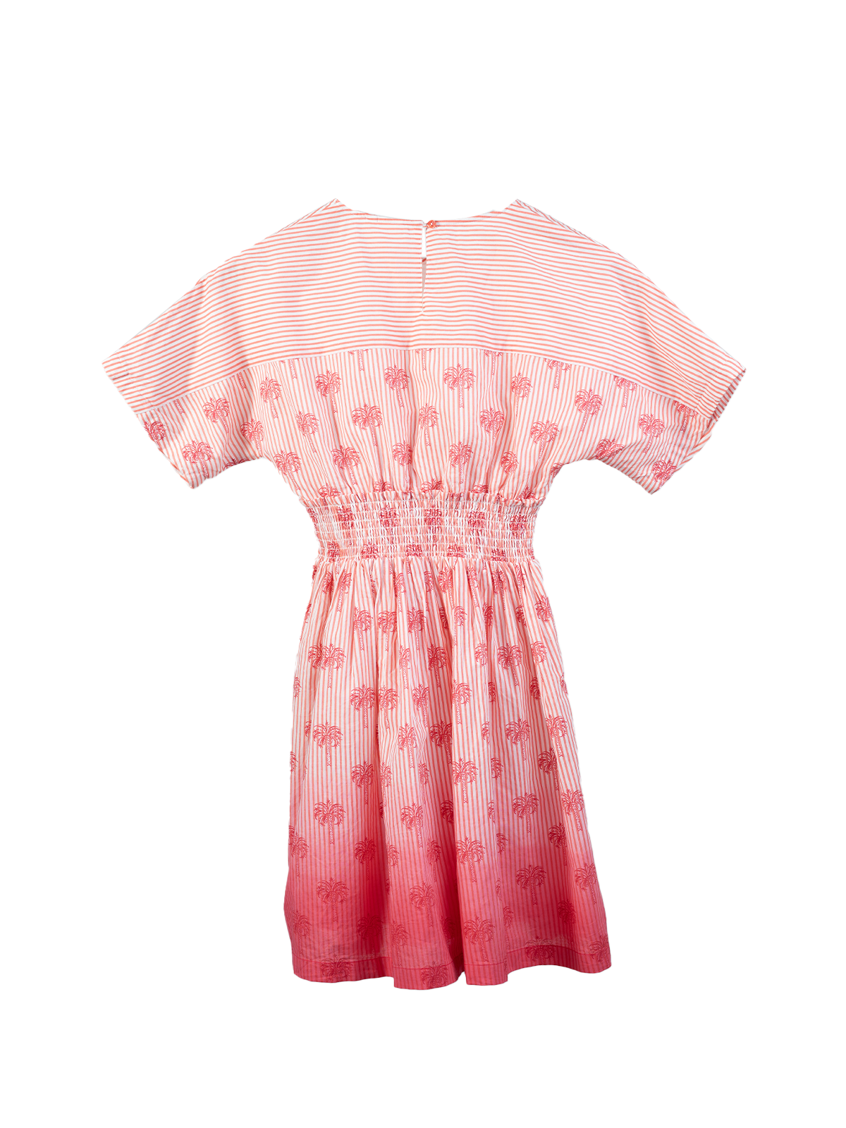 Tropical Sunset Tassel Dress